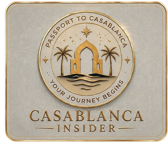 Casablanca Insider passport stamp badge