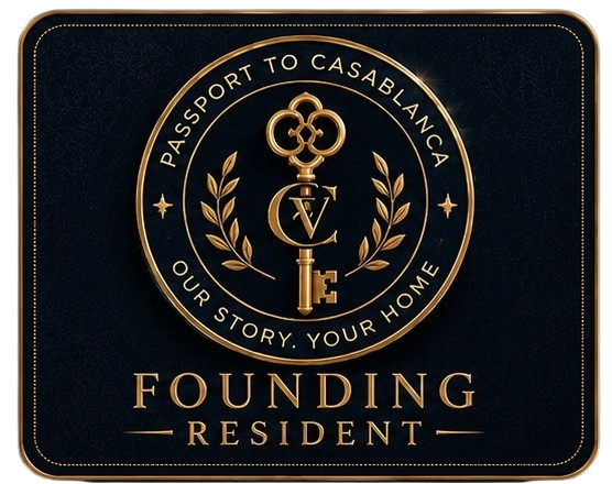 Founding Resident passport stamp badge
